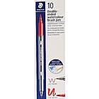 Staedtler Double-ended watercol. 10 pcs willow green