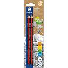 Staedtler Pencil tradition jumbo 2B 2pcs 100% PEFC