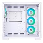 Itek Dark Cave RGB (Vit/Transparent)
