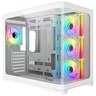 Itek Dark Cave Curved (Vit/Transparent)