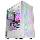 Mars Gaming MC-F RGB (Vit/Transparent)