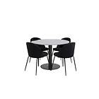 Venture Home Estelle 106cm Rund Med 4 Wrinkles Stolar
