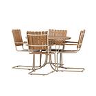 Venture Design Holmsund Matgrupp 4 Stolar & Bord 103cm