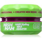 Nish Man 05 Hair Styling Wax Keratin 150ml