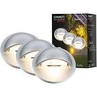 Briloner Infälld spot LED 3923034, IP65, 12 V, 3-spot förlängning Ø 3,5 cm