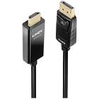 Lindy DisplayPort vers HDMI 2m M/M