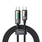 Mcdodo Digital Display USB-C avec écran 1,2m M/M 100W