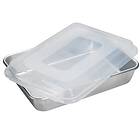Nordic Ware Bakform med lock 23x33cm