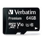 Verbatim Micro SD Premium 64GB