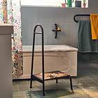 IKEA BÄSINGEN stegpall med räcke Djup: 39 cm