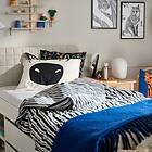 IKEA NATTHÄGER påslakan 1 örngott 150x200/50x60 cm