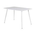 Venture Home Polar Matbord 120 cm Vit/Vit & köksbord Vit Trä