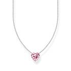Thomas Sabo Pink Large Heart Pendant Hjärthalsband Ke2211-051-9-l45v