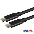 NÖRDIC USB-IF Certified 1m USB-C 2,0 240W Snabbladdning 480Mbps