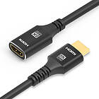 NÖRDIC HDMI förlängningskabel 1m 8K60Hz 4K144 HDMI 2,1 48Gbps Ultra High Speed H