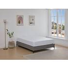 YSMÉE Sommier déco tapissier 180 x 200 cm déhoussable Gris ISANI de