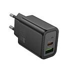 Hoco N61  20W 1xUSB-A 1xUSB-C