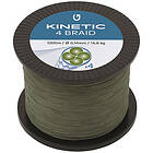 Kinetic 4 Braid 1200m Dusty Green.