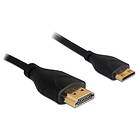 DeLock Slim HDMI - HDMI Mini High Speed with Ethernet 1m