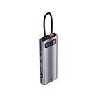 Baseus CAHUB-CU0G Hub 9in1 Metal Gleam Series