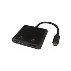 Deltaco USBC-HDDP USB-C MST HUB