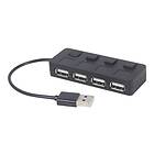 Gembird UHB-U2P4-05 hub 4 ports