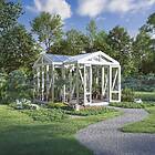 Träväxthus Linnea Orangeri 14,8 M² Vit Vit