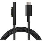 NÖRDIC 2m Laddningskabel för Microsoft Surface 15V3A 45W