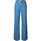 Selected Femme Slfevelyn Hw Extra Wide Jeans (Dam)