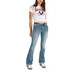 True Religion Becca Mid Rise Boot Cut Big T Jeans (Dam)