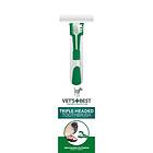 Vet's Best 3-delad Tandborste 21 cm