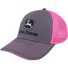 John Deere Caps grå/rosa