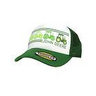 John Deere Caps barn grønn med traktor