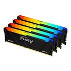 Kingston FURY Beast RGB DDR4 2666MHz 4x32 (KF426C16BB2AK4/128)