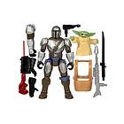 Hasbro MixMashers Star Wars the Mandalorian and Grogu Custom Mix-And-Match Deluxe Action Figure Set & Accessories 12cm