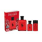 Ralph Lauren Polo Red Parfymset (125ml edt, 40ml edt, 75g deodorant)