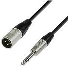 Adam Hall 1xXLR Ma > 1x6.3mm Ma ST 3m