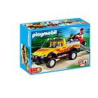 Playmobil Racing 4228 Pick-up et quad de course rouge
