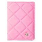 Dark Velvet Quilted Passport Cover