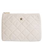 Dark Velvet Quilted Small Pouch