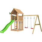Jungle Gym Cabin 2.1 Lektorn gungor & rutschkana