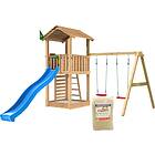 Jungle Gym Cottage 2,1 Lektorn gungor+rutschkana