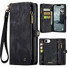 CaseMe iPhone 16e 008 BIg Wallet 2in1 Magnet Plånboksfodral