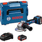 Bosch GWS 18V-11 S Professional (2x5,0Ah) + L-Boxx 136
