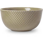 Lyngby Porcelæn Rhombe Earth Serveringsskål Ø175mm