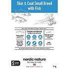 Nordic Nature Sensitive Skin & Coat Fish Small Breed 3kg