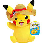 Jazwares Pokemon Pikachu Summer Hat Plush ~20cm