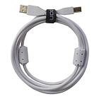 UDG USB 2,0 A-B White Straight 2m