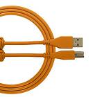 UDG USB 2,0 A-B Orange Straight 3m