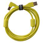 UDG USB 2,0 A-B Yellow Angled 3m